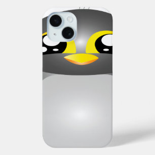Coque Pour iPhone 15 animal de pingouin drôle mignon