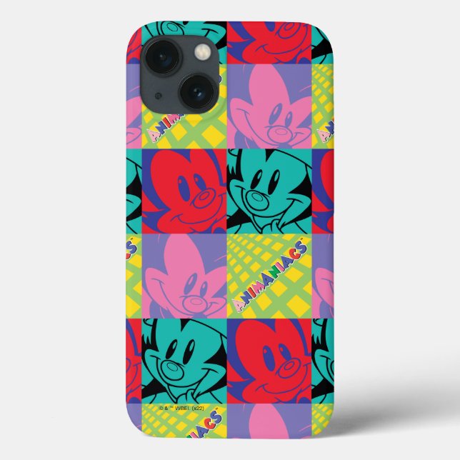 Coques Case-Mate iPhone Animaniacs | Warner Siblings Pop Art Graphic (Verso)