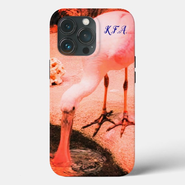 Coques Case-Mate iPhone Animaux Amusants Roseate Spoonbill tendance (Verso)