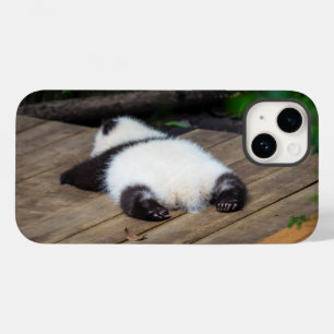 Coque Pour iPhone 14 Animaux de bébés cutest   Bébé Géant Panda Dormir