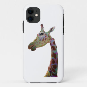 Case-Mate iPhone Case Animaux de safari amusants et colorés Giraffe