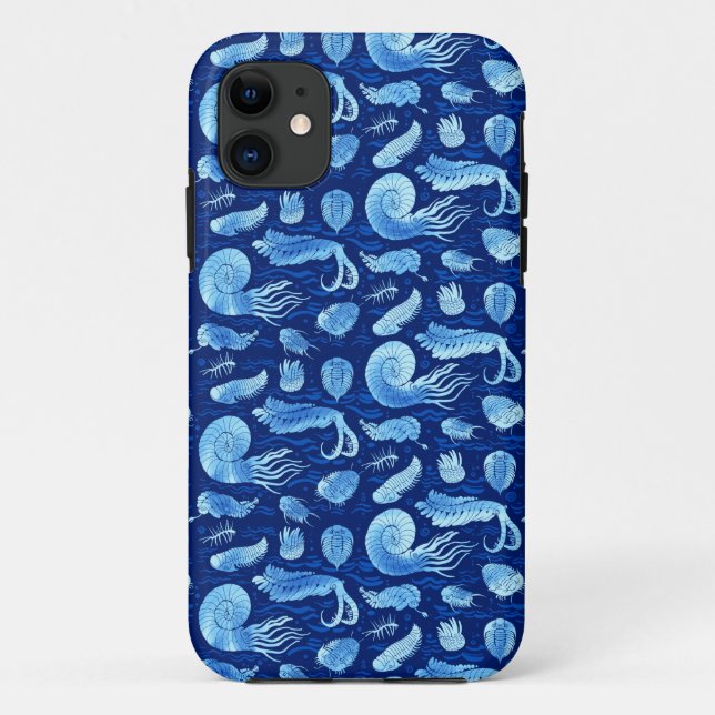Coques Case-Mate iPhone Animaux marins : Trilobites, Anomalocaris... (Dos)