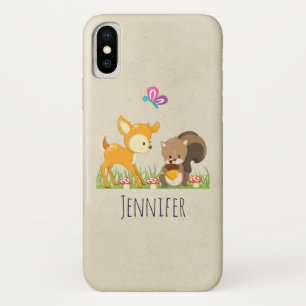 Case-Mate iPhone Case Animaux mignons de la forêt, dessin animé fantaisi