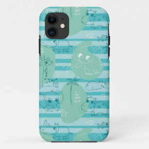 Case-Mate iPhone Case Animaux mignons jouant avec de l'eau 1