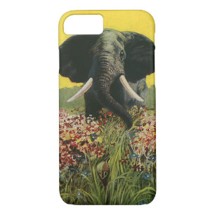 Coques Pour iPhone Animaux sauvages vintages, Cobra Serpent Eléphant