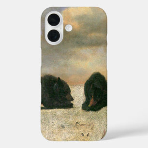 Coques iPhone 16 Animaux vintages, Ours grizzlis par Albert Biersta