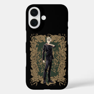 Coque Pour iPhone 16 Anime Draco Malfoy Cadre Ornate