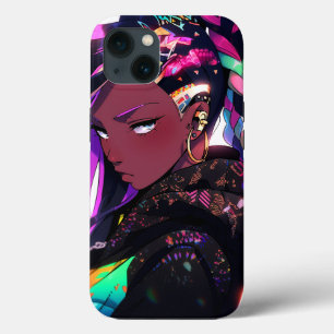 Case-Mate iPhone Case Anime Girl African American Art