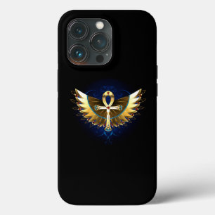 Case-Mate iPhone Case Ankh or avec ailes