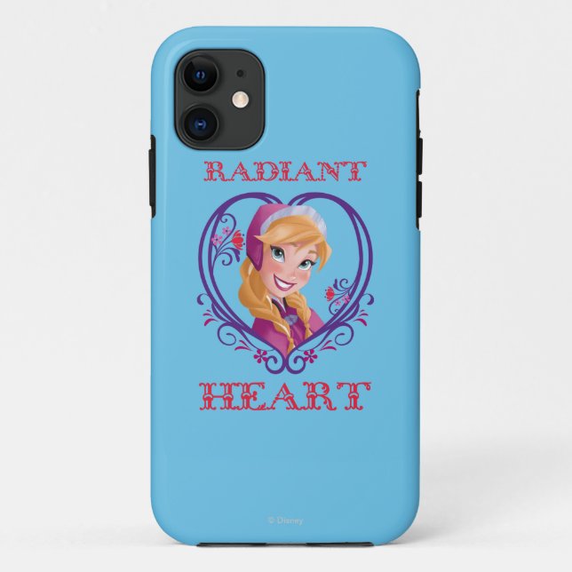 Coques Case-Mate iPhone  Anna| Coeur radiant (Dos)