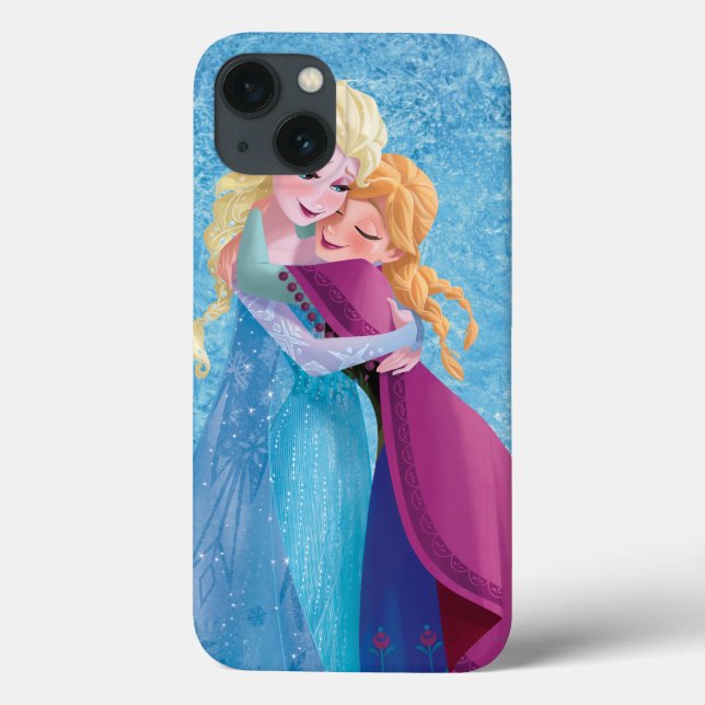 Coques Case-Mate iPhone Anna et Elsa | Accrochage (Verso)