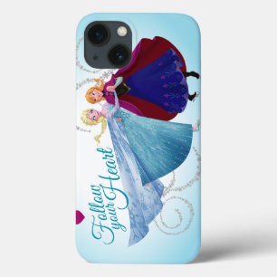 iPhone 13 Coque Anna et Elsa Amour familial