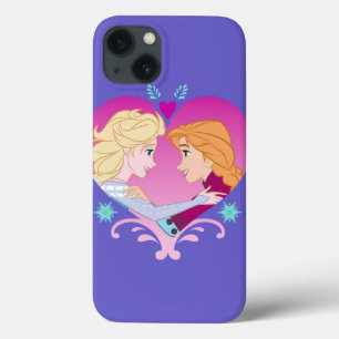 iPhone 13 Coque Anna et Elsa Bond solide