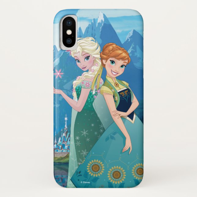 Coques Case-Mate iPhone Anna et Elsa| Ma soeur m'aime (Dos)