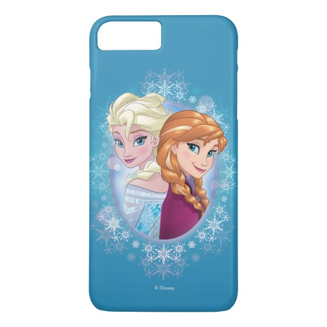 Coques Case-Mate iPhone Anna et Elsa| Magie hivernale (Dos)