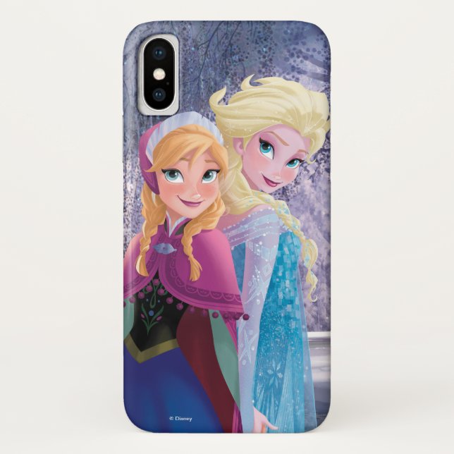 Coques Case-Mate iPhone Anna et Elsa| Tenir les mains (Dos)