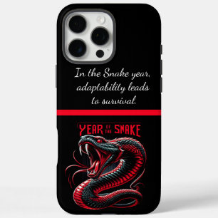 Coques iPhone 16 Pro Max Année du serpent : Nouvel an chinois 2025