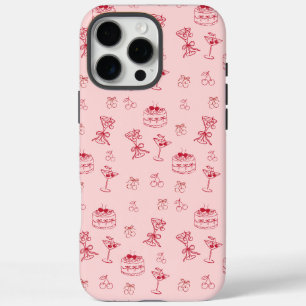 Coques iPhone 16 Pro Max Anniversaire Cerise sur le Gâteau