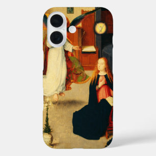 Coque Pour iPhone 16 Annonciation de la Vierge Marie par Gerard David