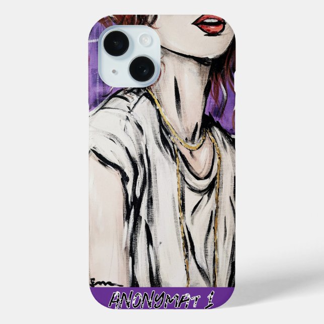 Coques Case-Mate iPhone Anonymat 1 (Verso)