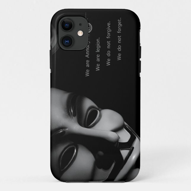 COQUES Case-Mate iPhone ANONYME (Dos)