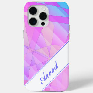 Coque iPhone 15 Pro Max Anood - Nom Modèle des couleurs pastel féminin