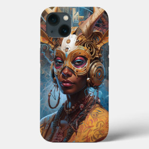 Case-Mate iPhone Case Antelope Headdress Science Fiction Cyberpunk