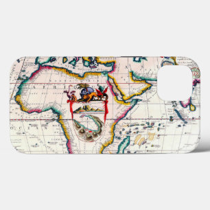 Case-Mate iPhone Case Antique carte de l'Afrique de 1687