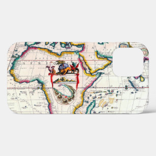 Case-Mate iPhone Case Antique carte de l'Afrique de 1687 Coque-Mate iPho