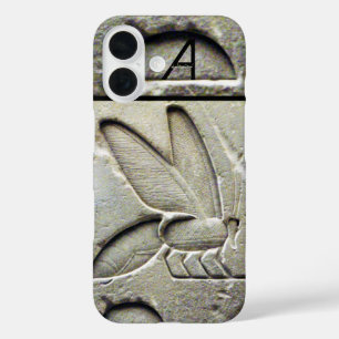 COQUES iPhone 16  ANTIQUE EGYPTIENNE HONEY BEE BEEKEEPER