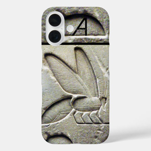 COQUES Case-Mate iPhone ANTIQUE EGYPTIENNE HONEY BEE BEEKEEPER (Verso)