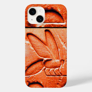 Coque Pour iPhone 14 ANTIQUE EGYPTIENNE HONEY BEE BEEKEEPER Rouge
