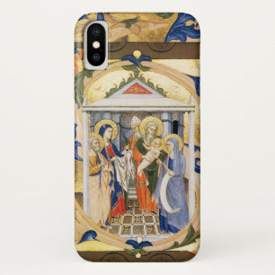 COQUE Case-Mate POUR iPhone ANTIQUE FLORAL NATIVITÉ CHRISTMAS PARCHEMENT