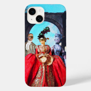 COQUES POUR iPhone ANTIQUE ITALIENNE PUPPETS ET MASQUES MASQUERADE PA