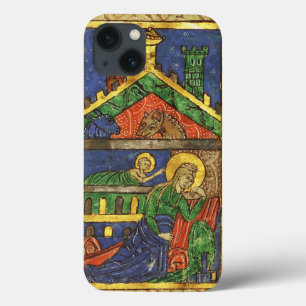 COQUES POUR iPhone ANTIQUE NATIVITÉ CHRISTMAS PARCHEMENT