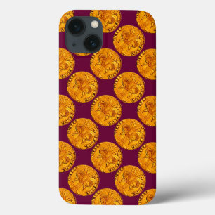 Case-Mate iPhone CASE ANTIQUE OR FLORENTINE FORINT TYRIAN PURANT