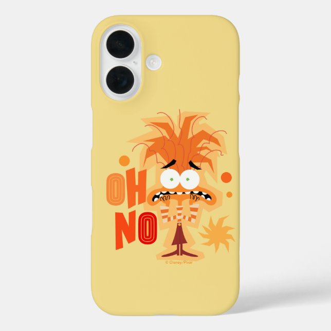 Coques Case-Mate iPhone Anxiété "Oh non" (Verso)