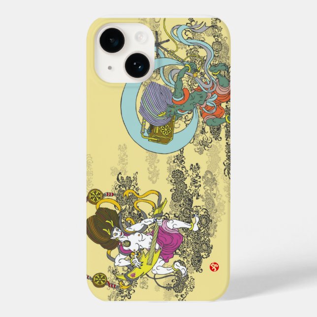 Coques Case-Mate iPhone Aokimono. Furai. 風 雷 (Verso)