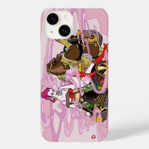 Coque Pour iPhone 14 Aokimono. Wild boar riders ノ