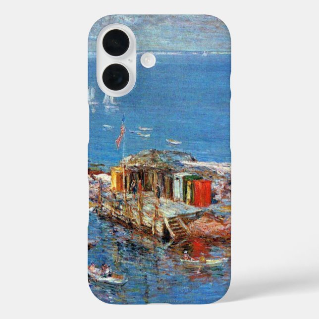 Coques Case-Mate iPhone Août Après-midi, Appledore par Childe Hassam (Verso)