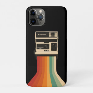 Case-Mate iPhone Case Appareil photo rétro avec impression arc-en-ciel
