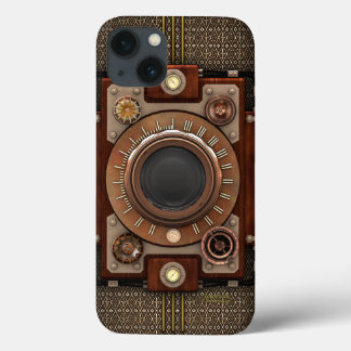 Coques Pour iPhone Appareil-photo vintage #1D (De Luxe de Steampunk