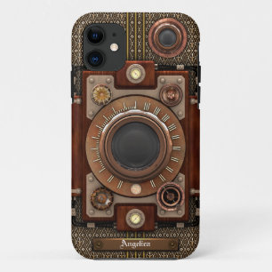 Etui iPhone Case-Mate Appareil-photo vintage #1E (De Luxe de Steampunk