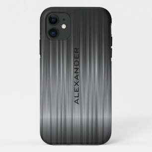 Coque Case-Mate Pour iPhone Apparence noire brillante en fibre de carbone