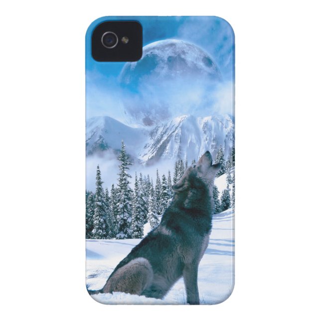 Coques Case-Mate iPhone Appel de loup (Dos)