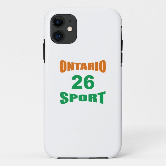 Coques Case-Mate iPhone Apple iPhone11 Case  ONTARIO  SPORT 26 (Dos)