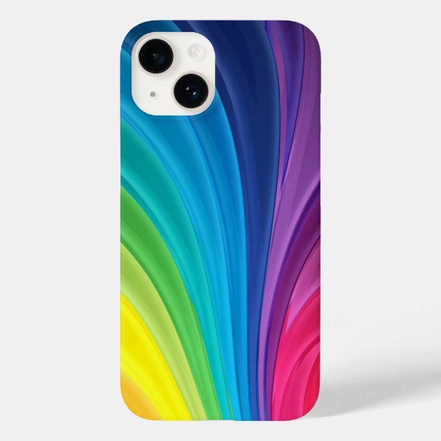 Coques Case-Mate iPhone Apple iPhone 14 Coque-arc-en-ciel (Verso)