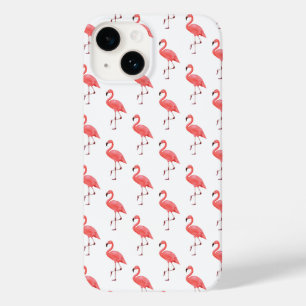 Coque Pour iPhone 14 Apple iPhone 14 Coque-Flamant rose