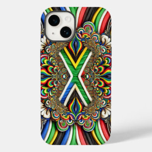 Coque Pour iPhone 14 Apple iPhone 14 Coque-Mate couleurs sud-africaines