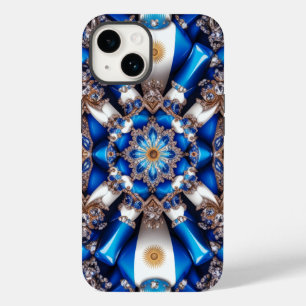 Coque Pour iPhone 14 Apple iPhone 14 couleurs argentines Coque-Mate